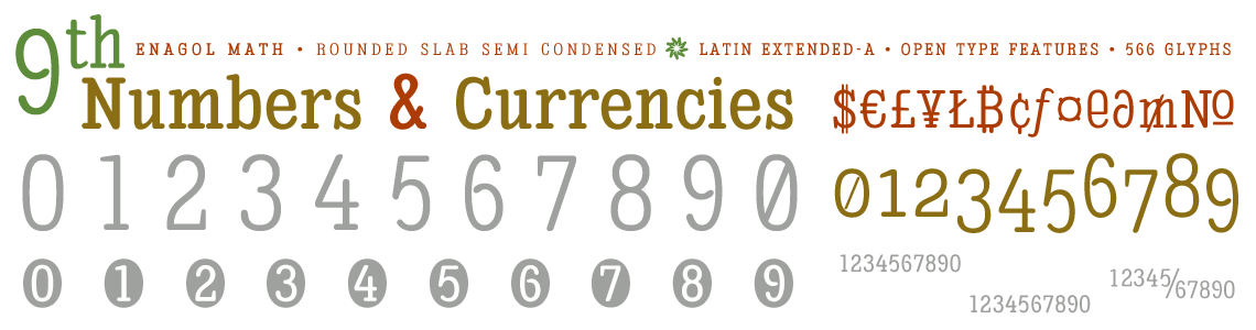 Enagol Math -Numbers & Currencies-