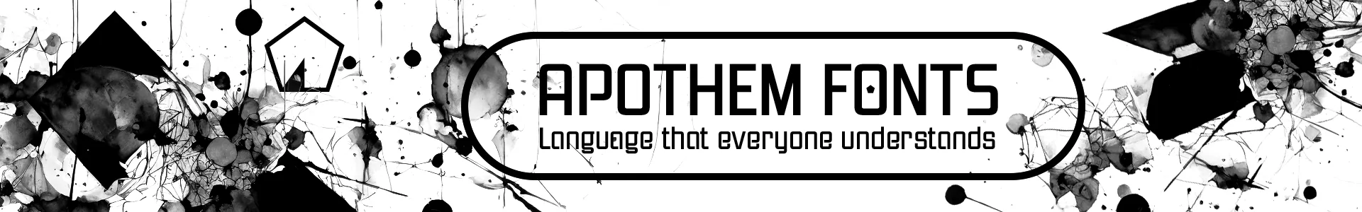 Apothem Geometric & Condensed Family Fonts