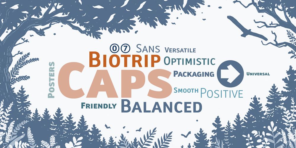 Biotrip-Humanist-Sans-Caps-words