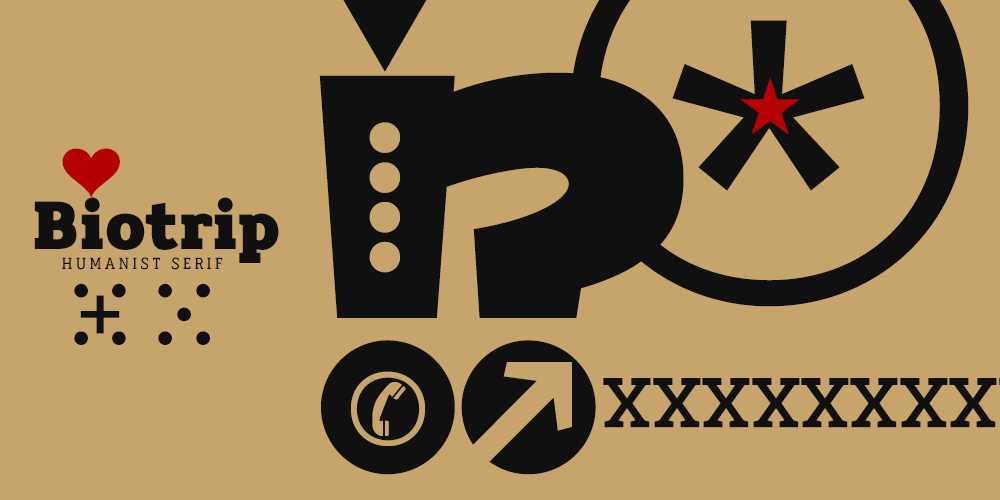 Biotrip-Serif-signs-font