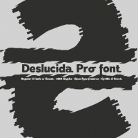 Deslucida font