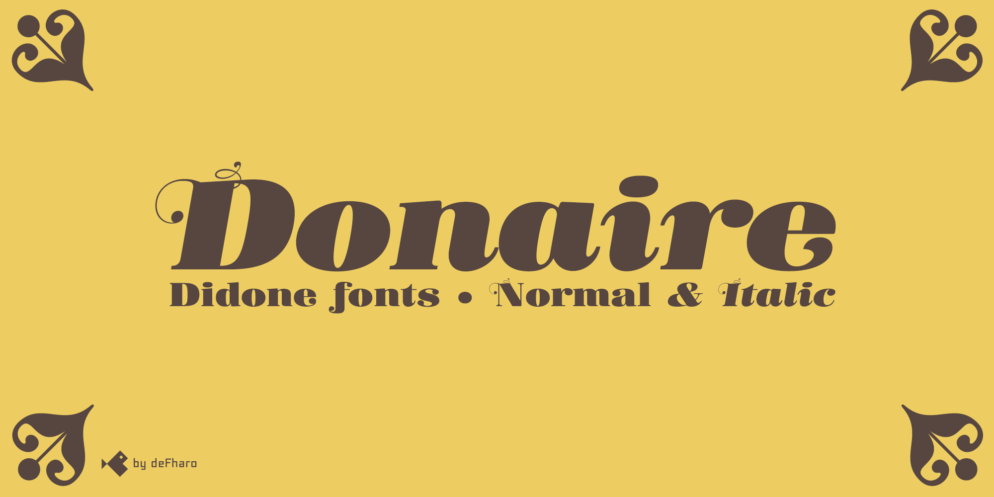 Donaire-modern-fonts