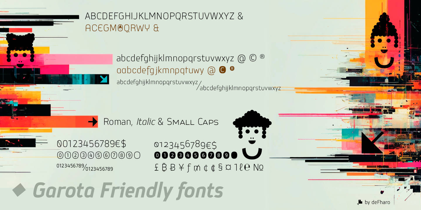 Garota-sans-character-set
