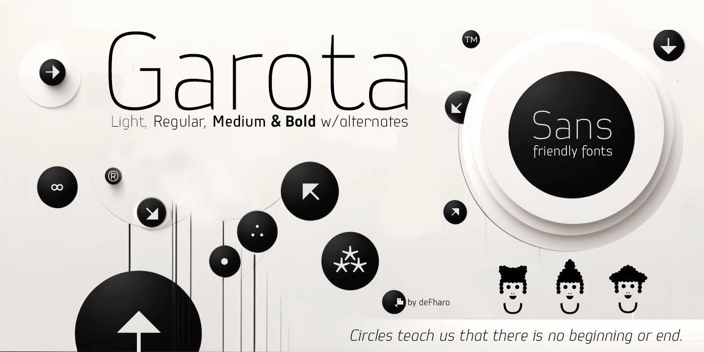 Garota-sans-organic-fonts