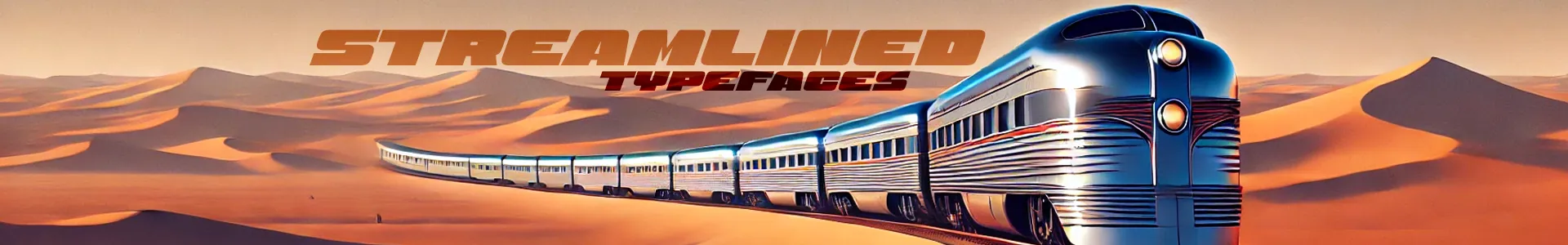 Kaput, black & Streamline fonts