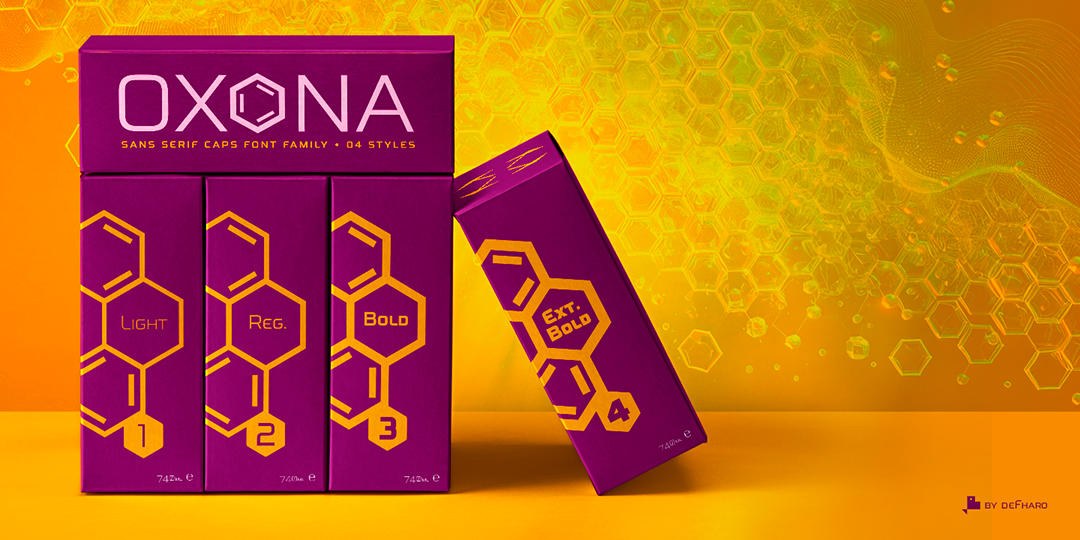 Oxona-Caps-medical-fonts