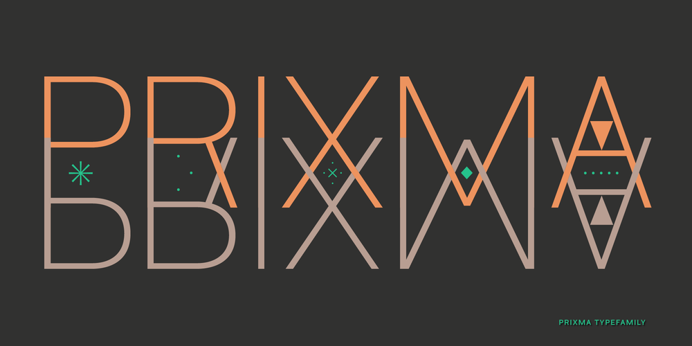 Prixma-typefamily-sans-serif-regular-and-italic