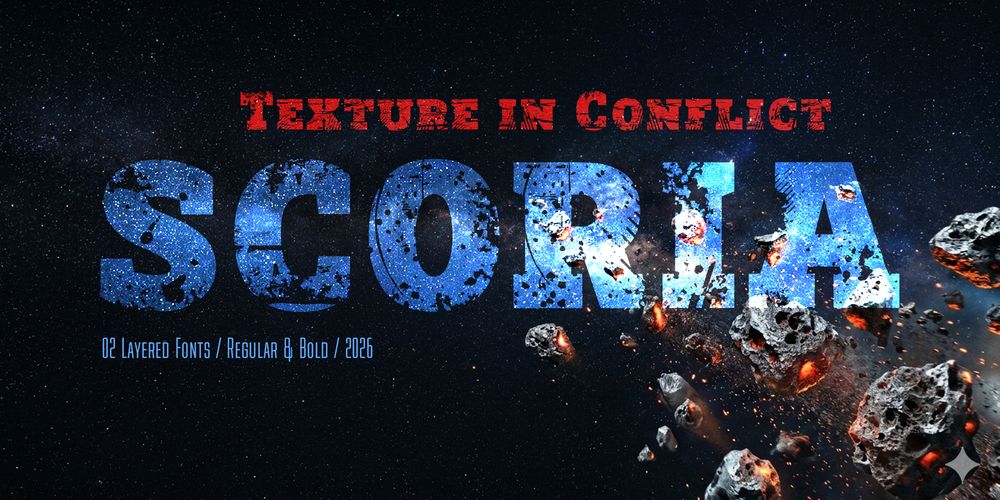 scoria-layered-fonts-mineral-style-slab