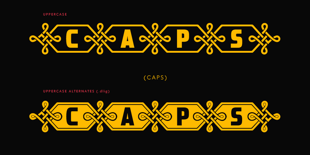 TIES-capitals-font