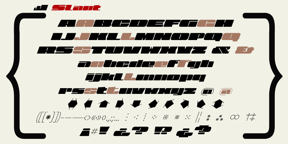 View-Slant-Black-fonts