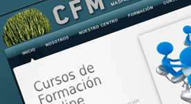 Página web realizada para academia de formación en Maspalomas