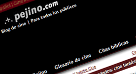 Página web realizada en WordPress para blog de cine y películas relacionadas con la biblia - Laredo (Cantabria)