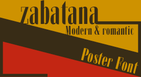 Tipografía sin serif estilo modernista