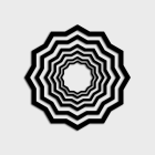 wach-op-art-symbol-font 0009 Q