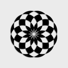 wach-op-art-symbol-font 0025 A